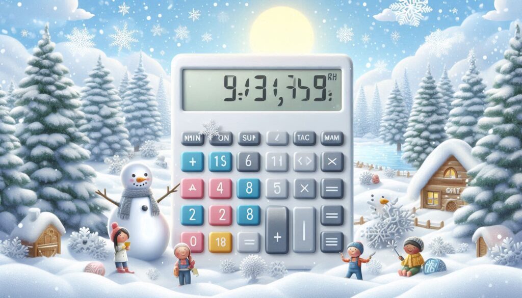 accu snow day calculator