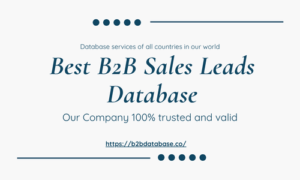 Best B2B Sales Leads Database