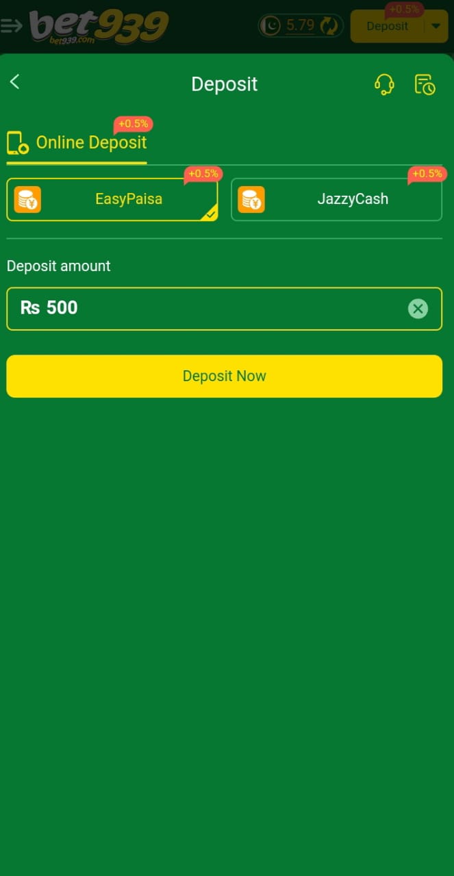 bet939 deposit